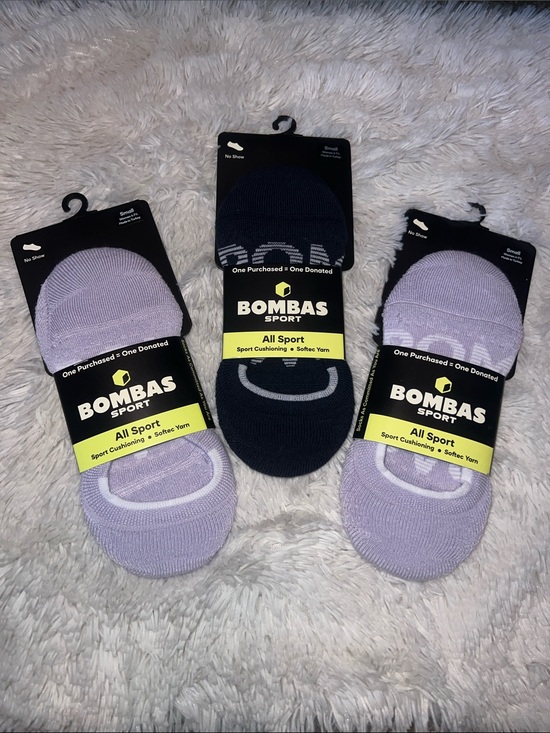 BOMBAS Accessories - Three Pair BOMBAS SPORT CUSHIONED NO SHOWS